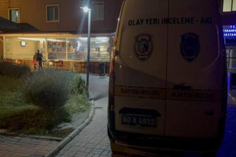 Hastane kantininde silahlı saldırı