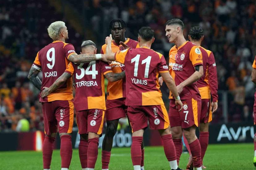 Galatasaray, Süper Lig’de 6 maçta 18 gol attı