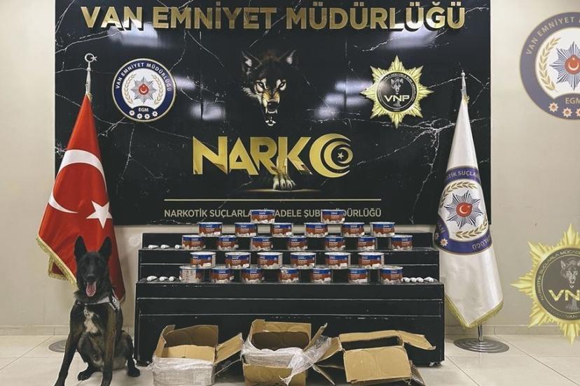 Van’da 113 kilo uyuşturucu ele geçirildi