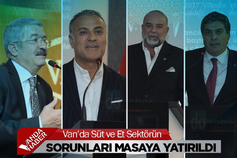 Van’da Süt ve Et Sektörün Sorunlar Masaya Yatırıldı
