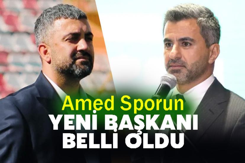 Amed Sporun yeni başkanı belli oldu