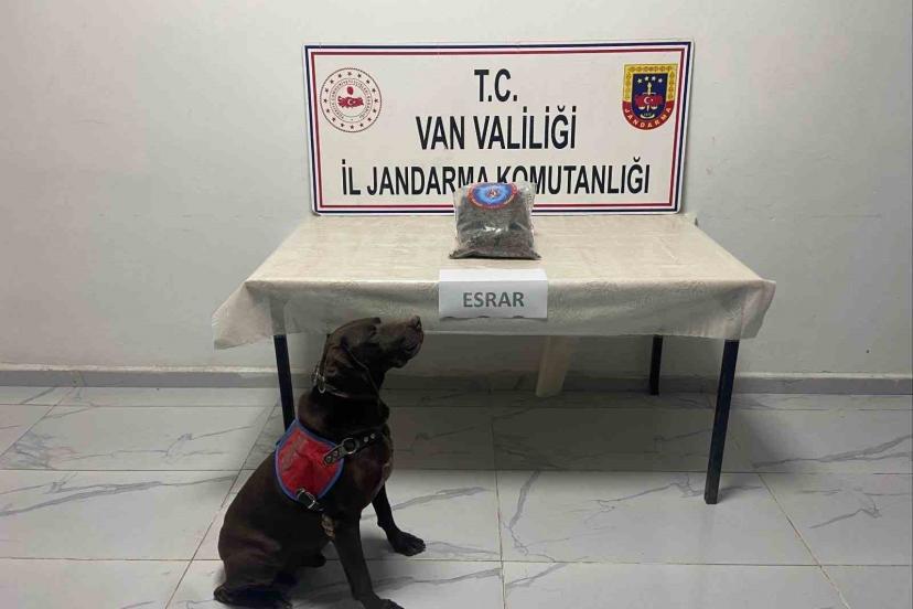 Hakkari’de kubar esrar ele geçirildi