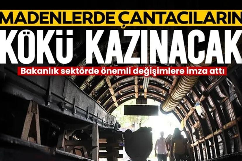 Madenlerde çantacılara kötü haber!