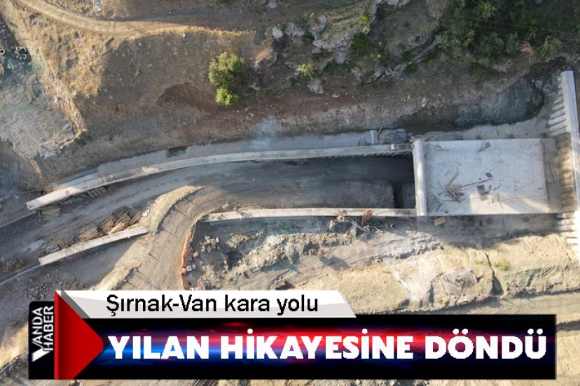 Şırnak-Van kara yolu Yılan Hikayesine Döndü