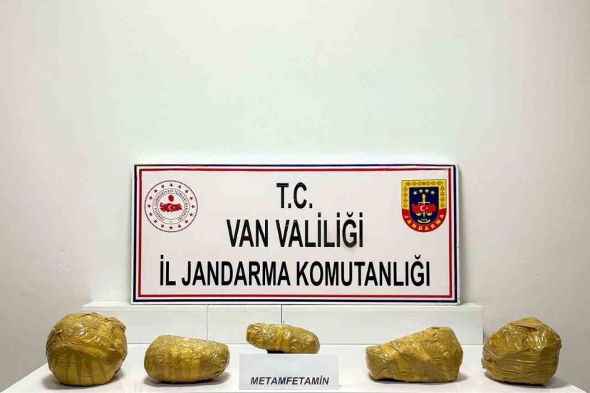 Van’da 21 kilo metamfetamin ele geçirildi