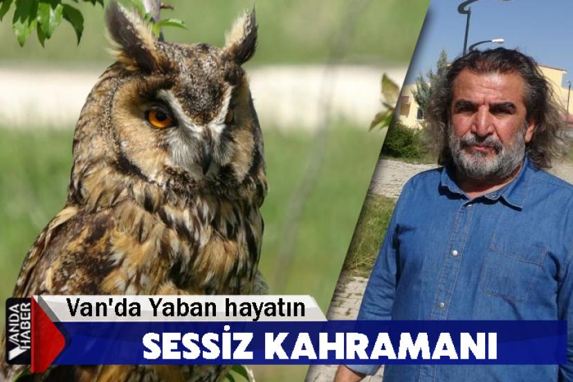 Van'da Yaban hayatın sessiz kahramanı