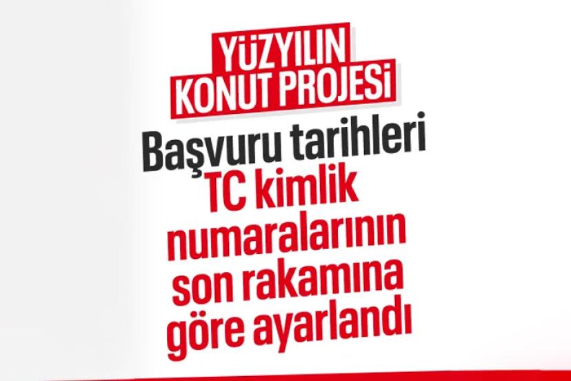 500 bin sosyal konut projesinde başvurular TC kimlik numarasına göre yapılacak