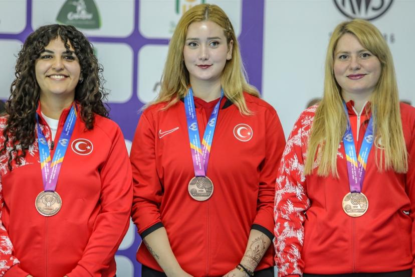Milli atıcılar, 3 madalya aldı