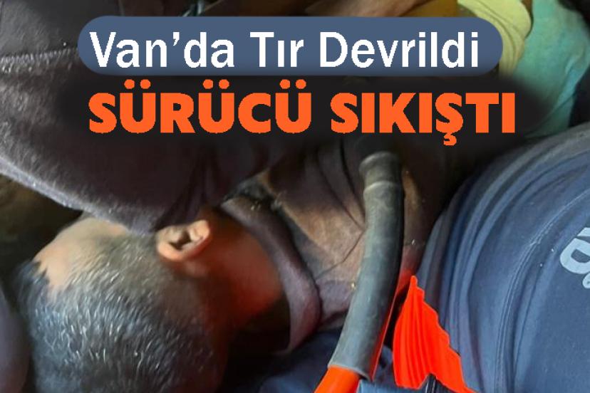 Van’da trafik kazası: 1 yaralı