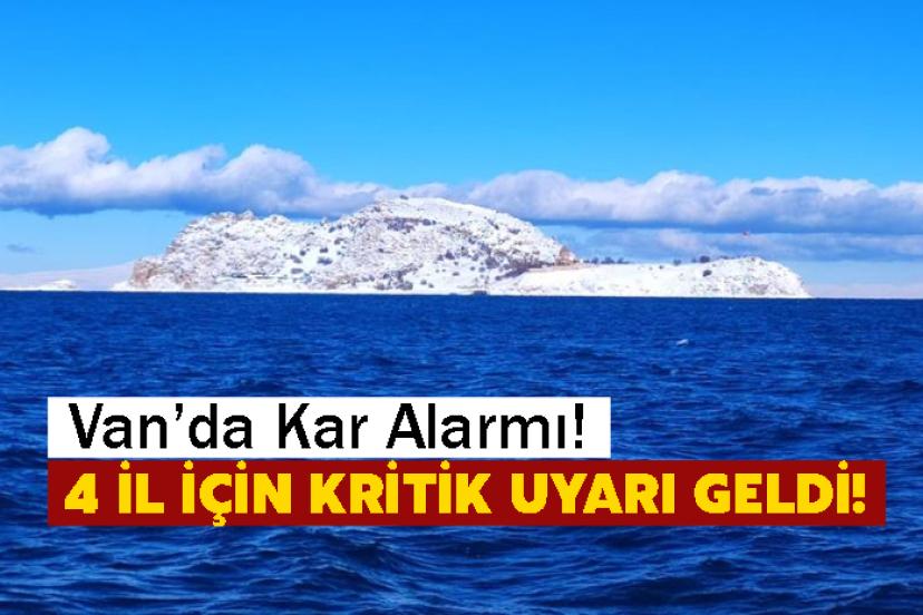 Bölgede kar, fırtına ve çığ uyarısı