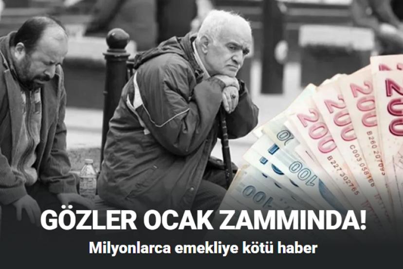 Milyonlarca emekliye kötü haber