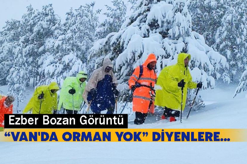 Van’da kar nedeniyle yol kapandı, rota Toprakkale’ye çevrildi