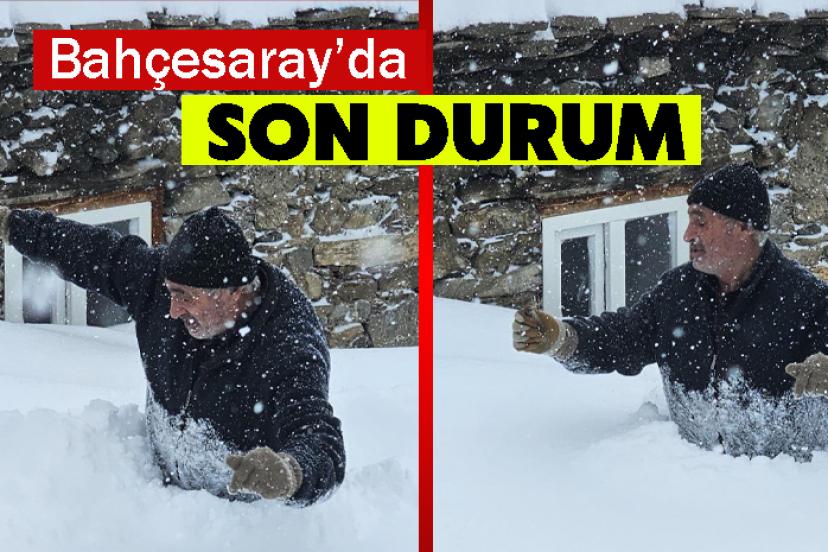 Bahçesaray’da durum vahim