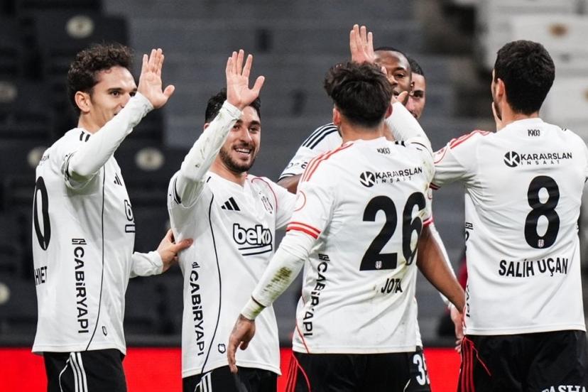 Beşiktaş'ın yenilmezlik serisi 8 maça çıktı