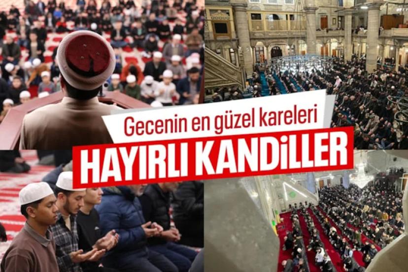 Miraç Kandili yurt genelinde dualarla idrak edildi