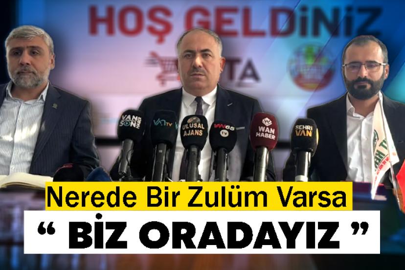 Nerede Bir Zulüm Varsa Biz Oradayız