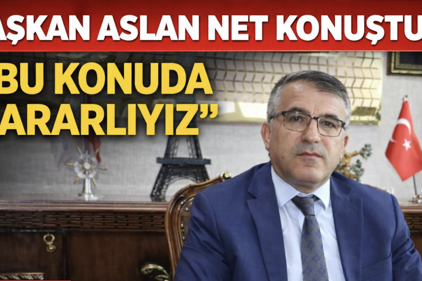 Van OSB Başkanı Aslan: "Üretim ve istihdamı büyütmeye kararlıyız"