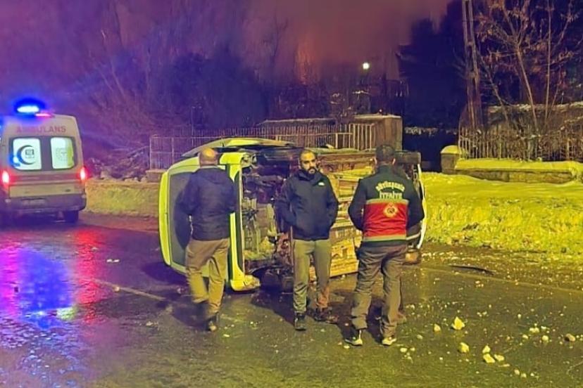 Van’da trafik kazası: 1 yaralı