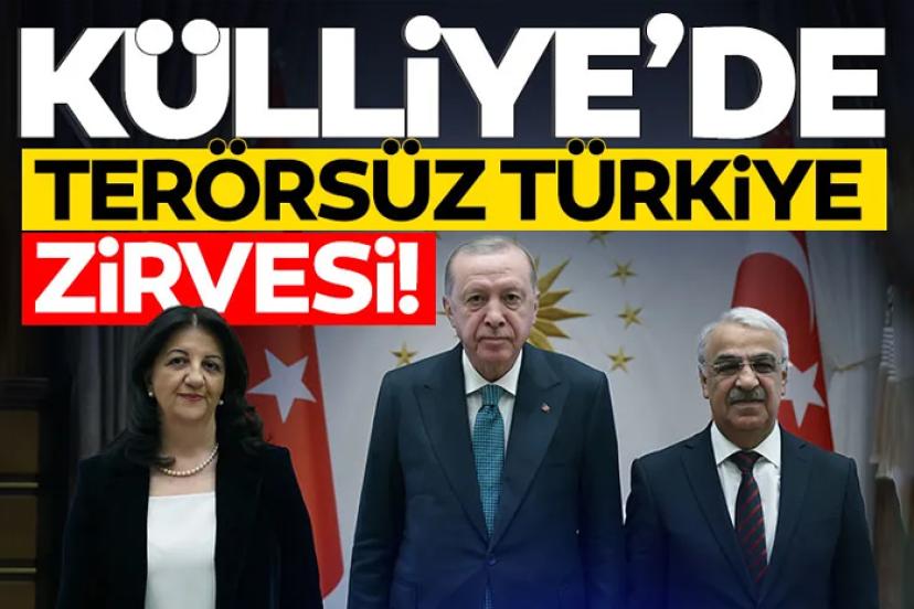 Başkan Erdoğan, DEM Parti heyetini kabul etti!