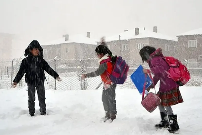 Eğitime kar engeli: Bazı illerde okullar tatil edildi