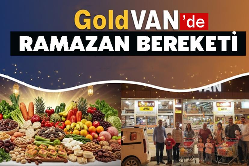 Goldvan AVM’de Ramazan Bereketi