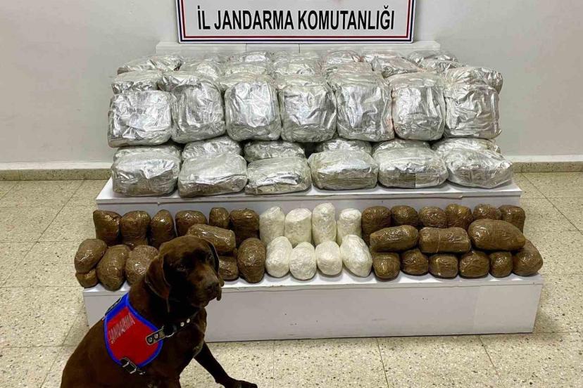 Van’da 78 kilo uyuşturucu ele geçirildi