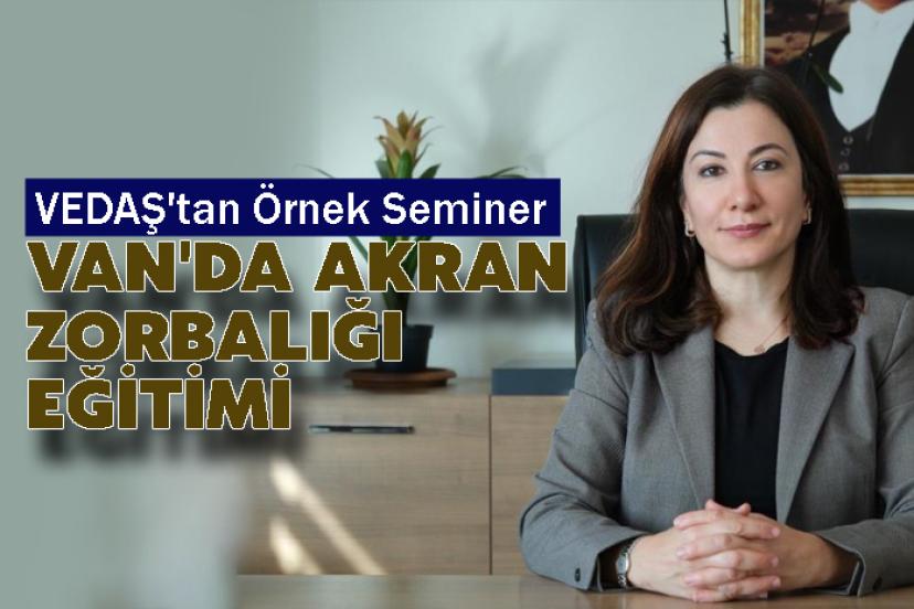 Van'da akran zorbalığı eğitimi