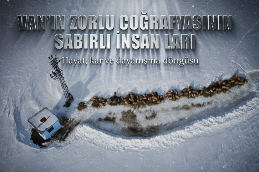 Van’da besicilerin karda zorlu mesaisi