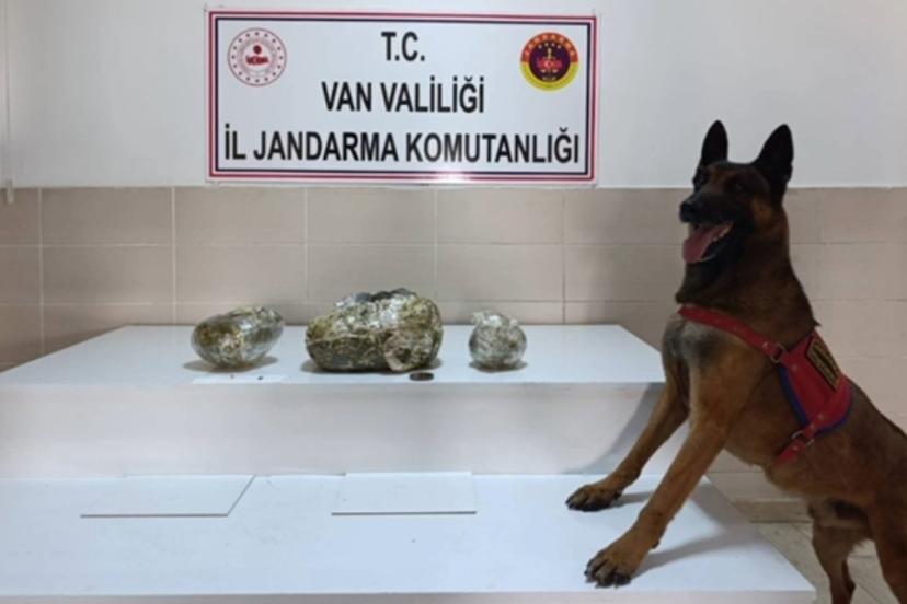 Van’da bir ayda 224 kilo uyuşturucu ele geçirildi