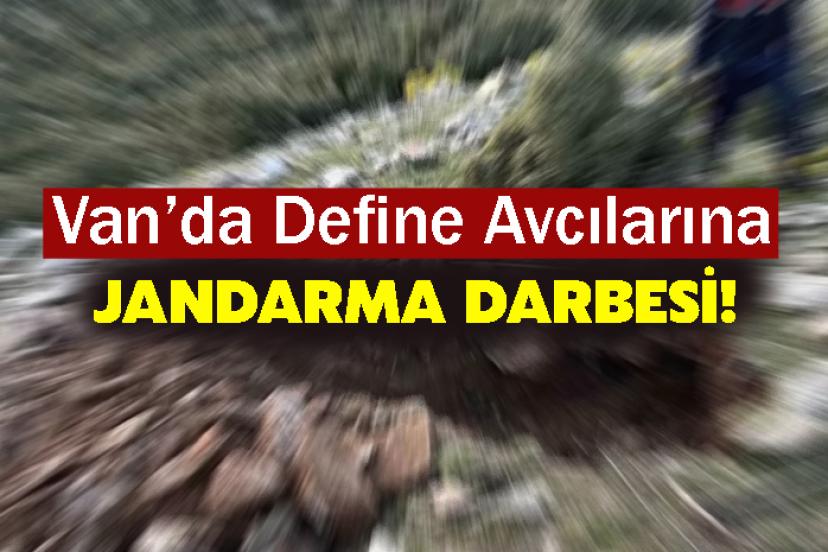 Van’da Define Avcılarına Jandarma Darbesi!