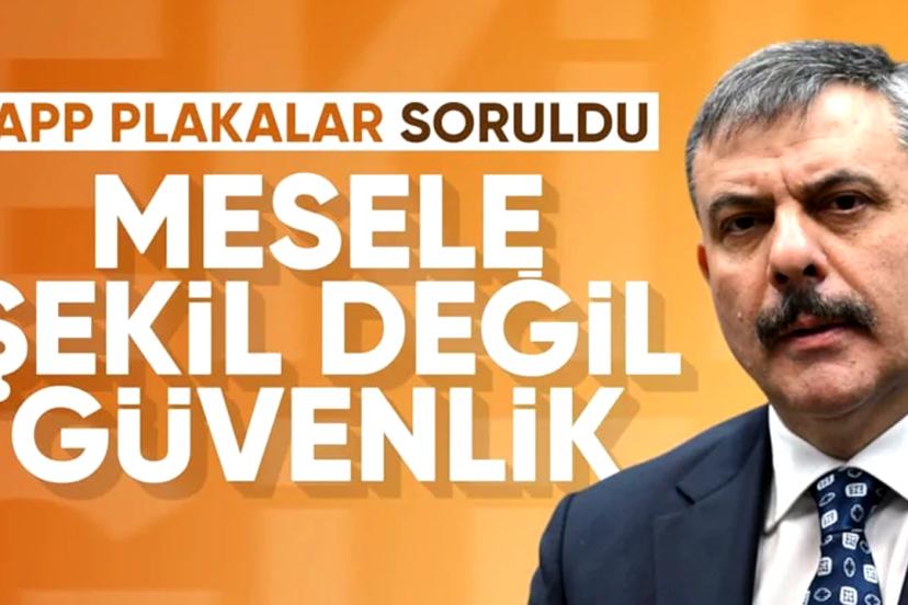 Mustafa Çiftçi'den APP plaka açıklaması