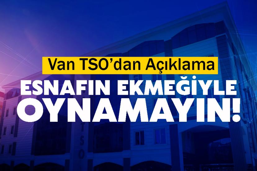 Van TSO’dan ‘Outlet Fest’ açıklaması