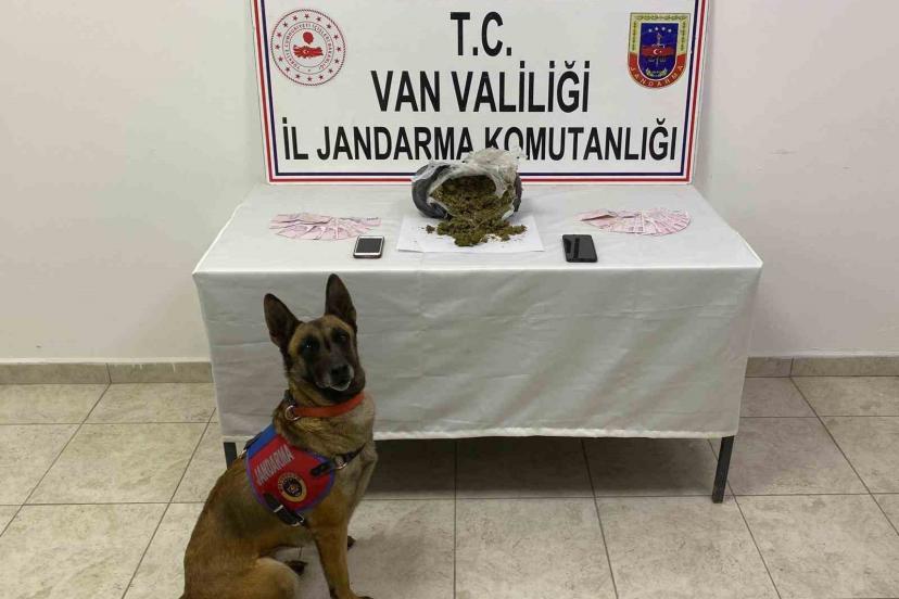Van’da 1 kilo 64 gram skunk maddesi ele geçirildi