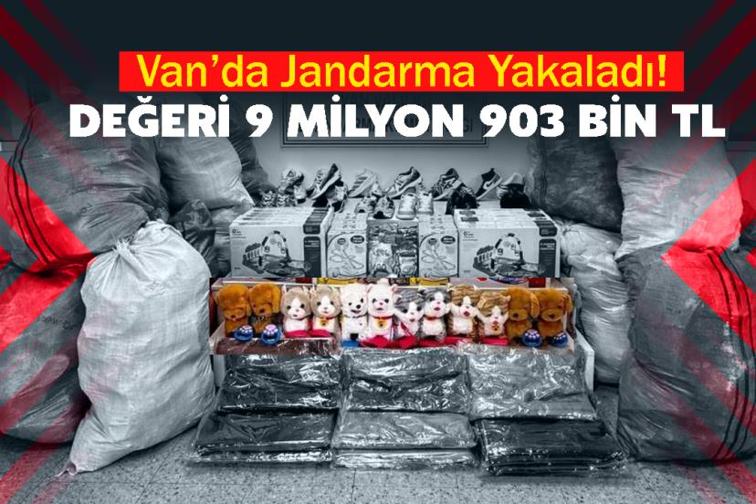 Van’da Jandarma Yakaladı! Değeri 9 milyon 903 bin TL