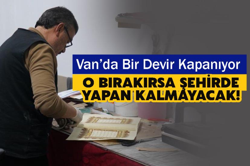 Vanlı cilt ustası yarım asırlık zanaatını teknolojiye karşı koruyor
