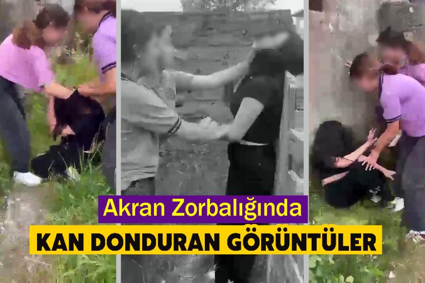 Akran Zorbalığında Kan Donduran Görüntüler