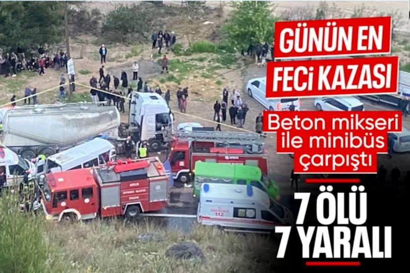 Karayolunda Can Pazarı: 7 Ölü, 7 Yaralı