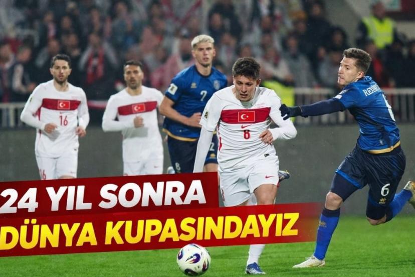 SON DAKİKA | Türkiye 24 yıl sonra Dünya Kupası'nda...