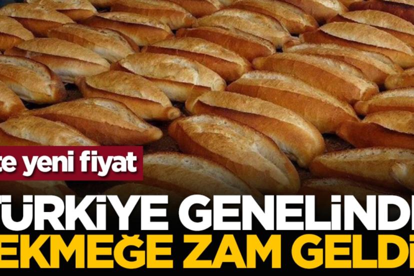 Türkiye genelinde Ekmeğe zam geldi: İşte yeni fiyatı
