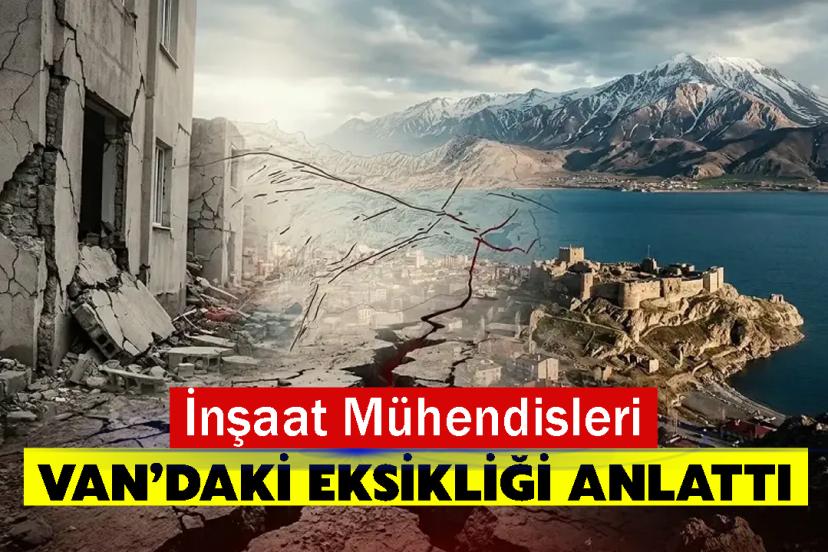 Van Depremi Sonrası İMO’dan Sert Uyarı: İhmal Öldürür!