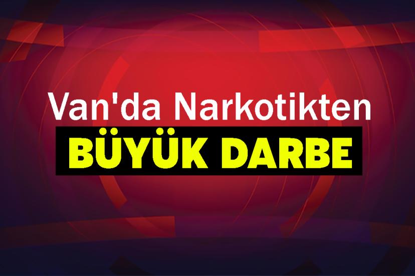 Van’da durdurulan kamyondan 74 kilo uyuşturucu çıktı