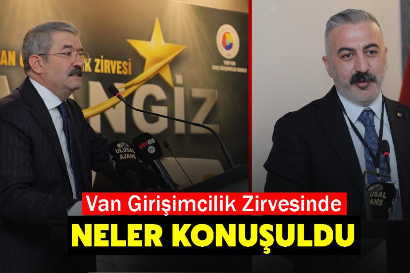 Van’da girişimcilik zirvesi düzenlendi
