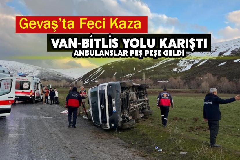 Van’da trafik kazası: 11 yaralı