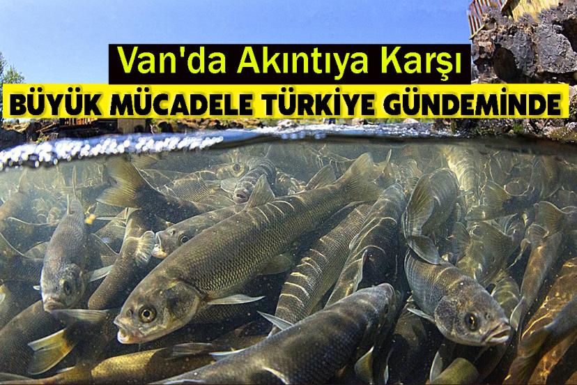 Van'da Akıntıya Karşı Büyük Mücadele Türkiye Gündeminde