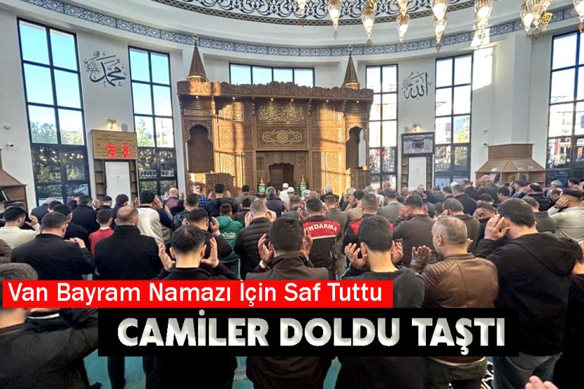 Van’da Kurban Bayramı namazı coşkusu