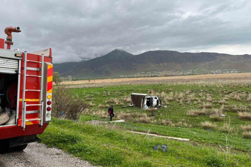 Van’ın Gevaş ilçesinde trafik kazası: 2 yaralı