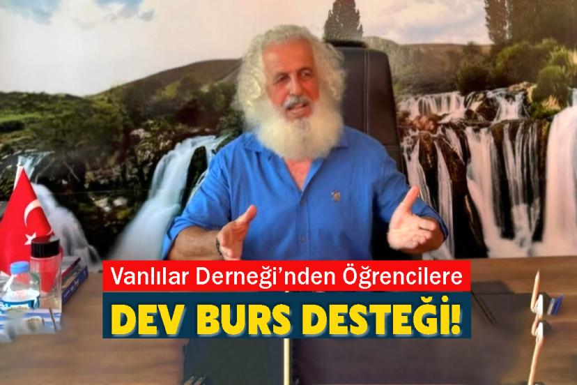 Vanlılar Derneği’nden Öğrencilere Dev Burs Desteği!
