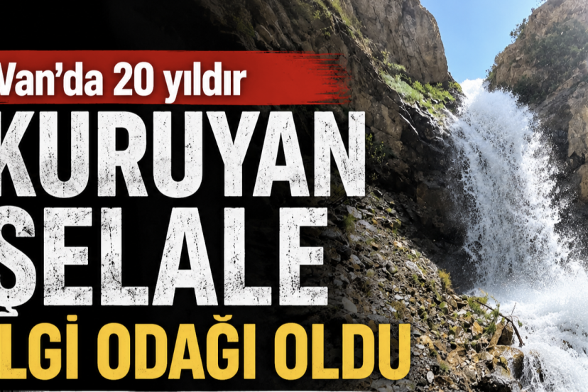 20 yıl sonra yeniden hayat buldu: Çatak’ta kuruyan su kaynağı akmaya başladı