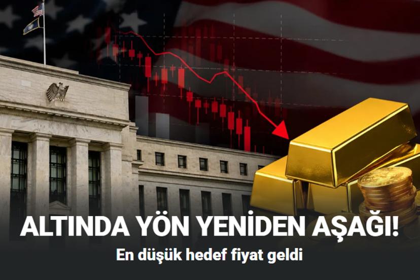 Altında yön yeniden aşağı! En düşük hedef fiyat geldi