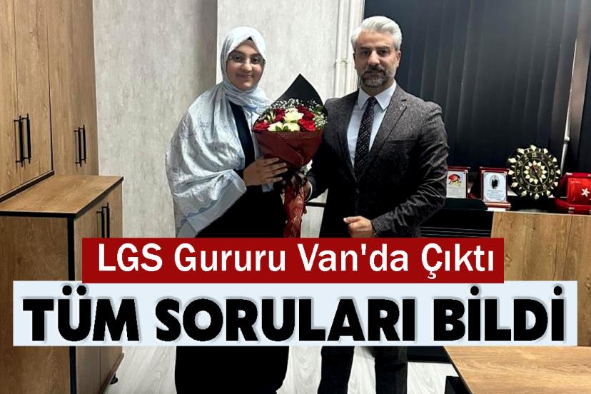 Meryem Sakman tüm soruları doğru yanıtlayarak Türkiye birincisi oldu